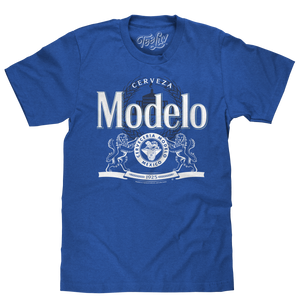 Cerveza Modelo Beer T-Shirt - Royal Blue