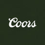 Coors Banquet Double Sided Long Sleeve Beer Logo T-Shirt - Forest Green