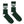 Smokey Bear Mascot Novelty Crew Socks - Green/White