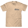 Original Coors Rodeo Legend Double Sided Beer Logo T-Shirt - Cream