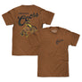 Coors Original Rodeo Cowboy Front/Back T-Shirt - Brown Sugar