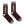 Hershey's Chocolate Candy Logo Grid Pattern Socks - Brown/Red/Gray
