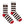 Tootsie Roll Candy Logo Crew Socks - White/Brown/Red