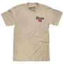 Coors Banquet Embroidered Left Chest Logo T-Shirt - Sand