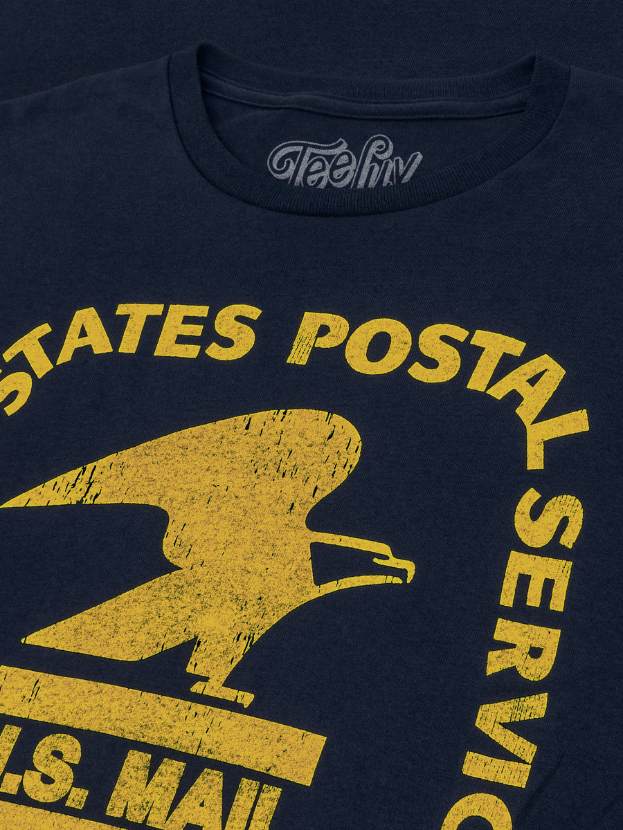 United States Postal Service Eagle Logo Long Sleeve T-Shirt - Navy Blu ...