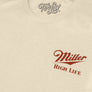 Miller High Life The Champagne of Beers Double Sided Logo T-Shirt