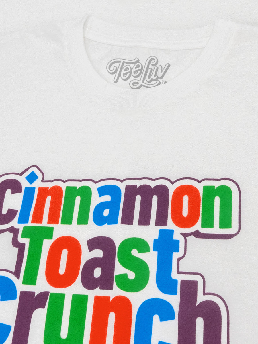 Cinnamon Toast Crunch Cereal Logo T-Shirt - White