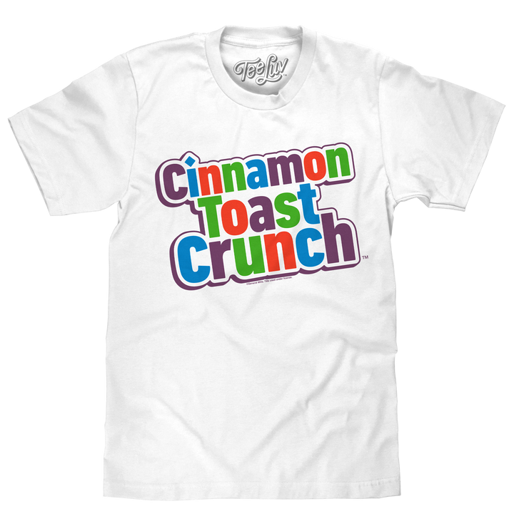 Cinnamon Toast Crunch Cereal Logo T-Shirt - White