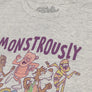 Monstrously Good General Mills Cereal Monster Cartoon Mascots T-Shirt - Heather Oatmeal
