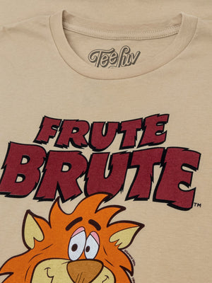 Frute Brute Cereal Retro 70s Cartoon Werewolf T-Shirt - Cream