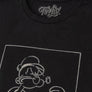 Popeye The Sailor Man Salty T-Shirt - Black