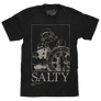 Popeye The Sailor Man Salty T-Shirt - Black