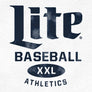 Miller Lite Baseball T-Shirt - White