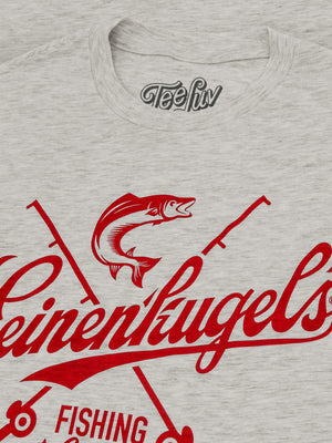 Leinenkugel's Fishing Camp Beer Logo T-Shirt - Ash Gray