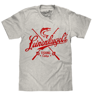 Leinenkugel's Fishing Camp Beer Logo T-Shirt - Ash Gray