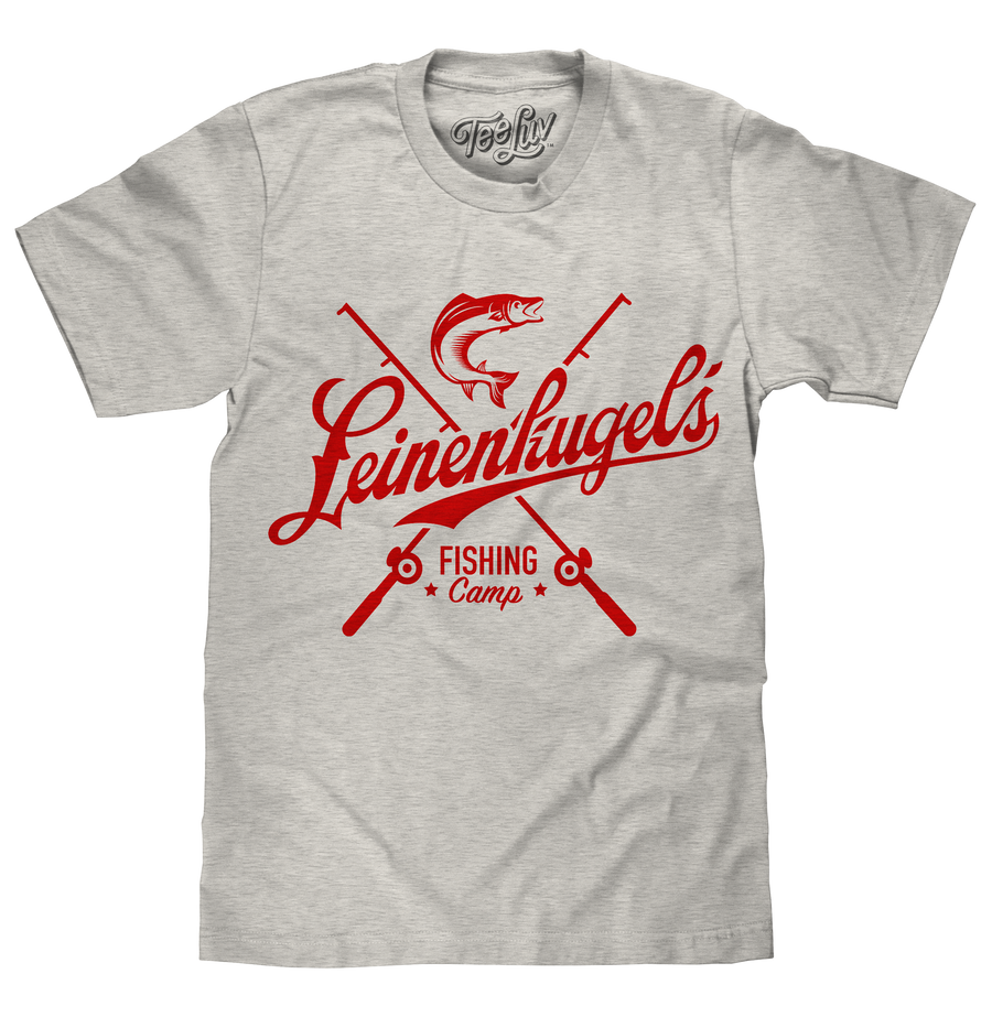 Leinenkugel's Fishing Camp Beer Logo T-Shirt - Ash Gray