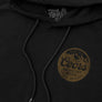 Coors Banquet Beer Double Sided with Sleeve Print Hooded Sweatshirt - Black