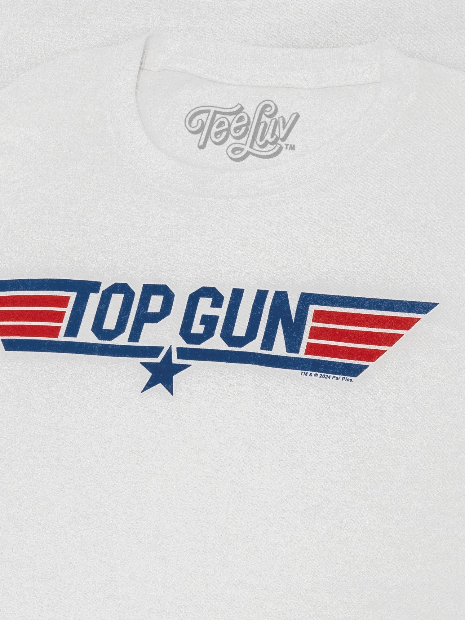 Maglietta Ufficiale Top Gun - Cool As Ice (Bianca) | T-Shirt Stile Casual - Foto 4