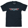 Top Gun Faded Movie Logo T-Shirt