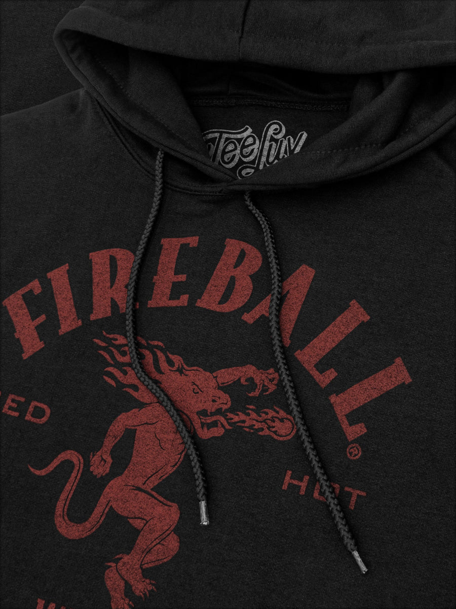 Fireball Whisky Dragon Hooded Sweatshirt - Black