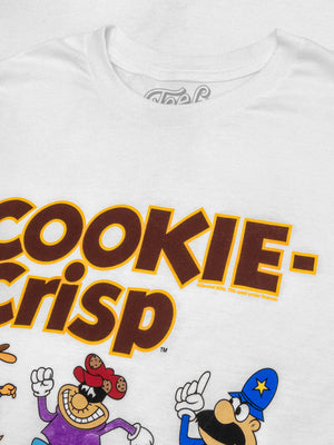 Cookie Crisp Cereal Mascot T-Shirt - White