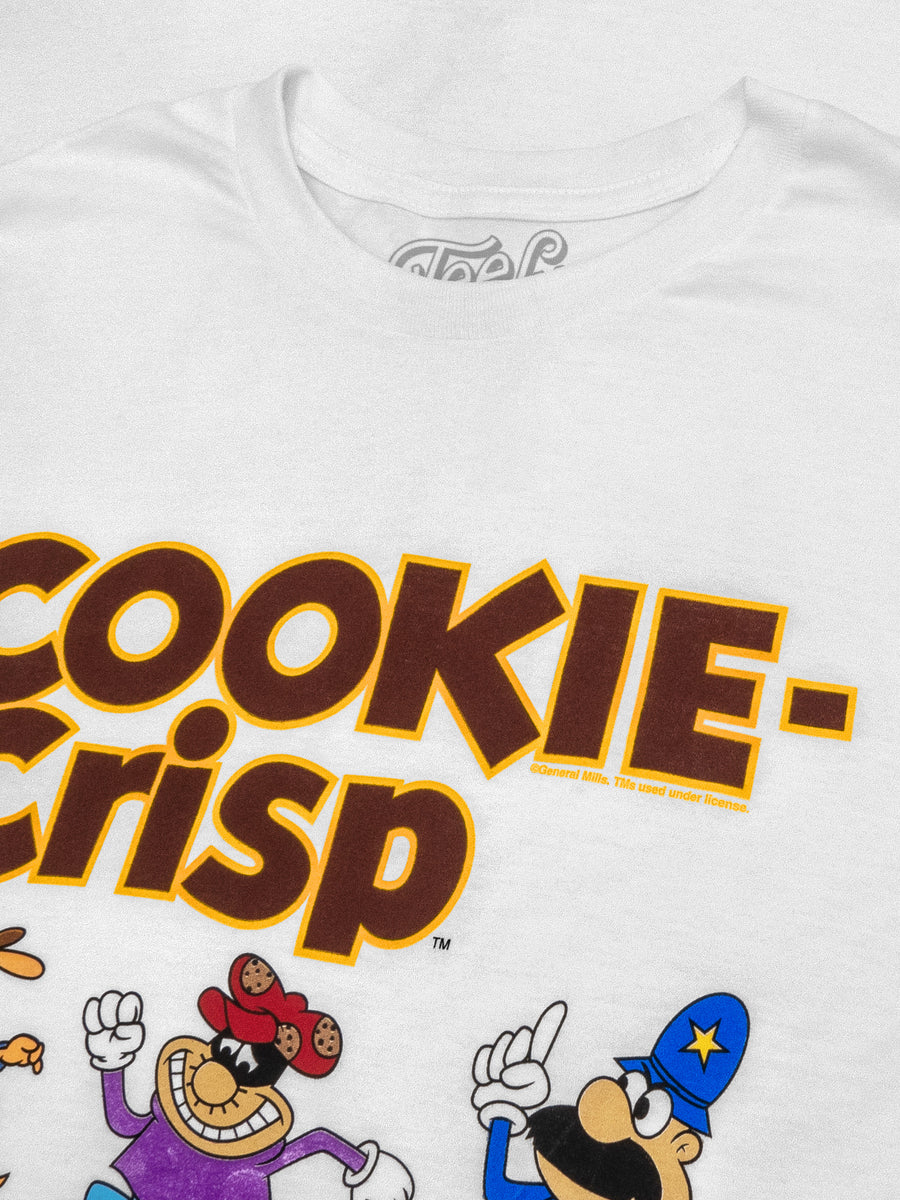 Cookie Crisp Cereal Mascot T-Shirt - White