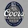 Coors Banquet Since 1873 Front and Back Print T-Shirt - Athletic Heather Gray