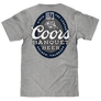 Coors Banquet Since 1873 Front and Back Print T-Shirt - Athletic Heather Gray