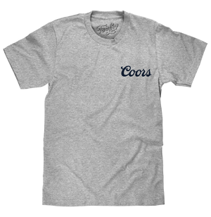 Coors Banquet Since 1873 Front and Back Print T-Shirt - Athletic Heather Gray