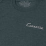 Chevy Corvette C1 Front and Back Print T-Shirt - Navy Heather