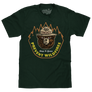 Smokey Bear Keep It Green Prevent Wildfires T-Shirt - Forest Green