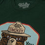 Smokey Bear Only You Can Prevent Wildfires T-Shirt - Forest Green