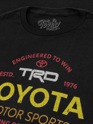 Toyota TRD Motor Sports Racing Development T-Shirt - Black