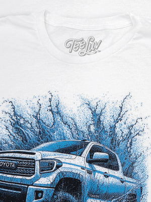 Toyota Tundra Pickup Truck T-Shirt - White