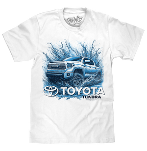 Toyota Tundra Pickup Truck T-Shirt - White