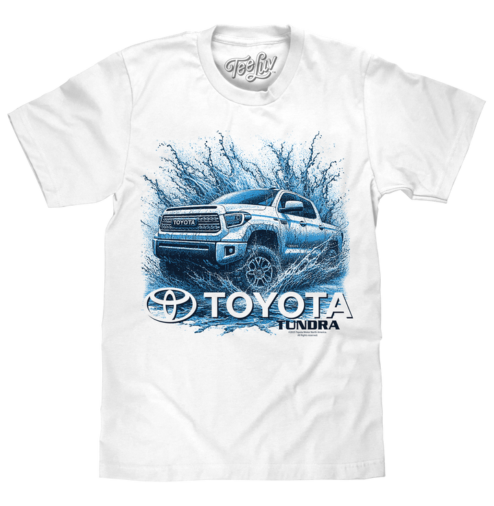 Toyota Tundra Pickup Truck T-Shirt - White