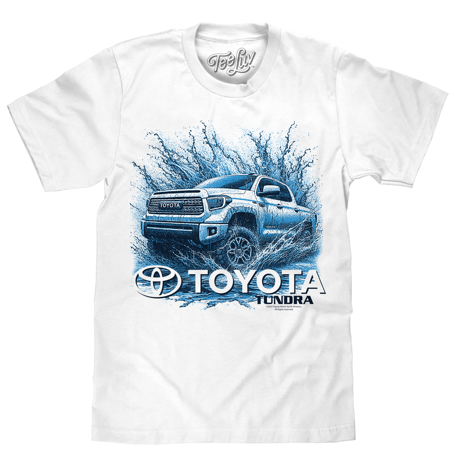 Toyota Tundra Pickup Truck T-Shirt - White