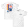 Modelo Cerveza Retro 90s Tacos and Beer Bar Sign T-Shirt - Vintage White