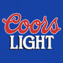 Coors Light 90s Beer Logo T-Shirt - Royal Blue