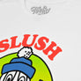 Slush Puppie Cartoon Dog Slushie Mascot T-Shirt - White