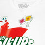 Fruit Roll-Ups Retro Snack Sticker Graphic T-Shirt - White