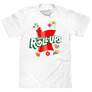 Fruit Roll-Ups Retro Snack Sticker Graphic T-Shirt - White