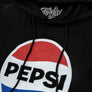 Pepsi Soda Logo Hoodie - Black