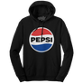 Pepsi Soda Logo Hoodie - Black