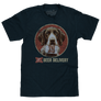Miller High Life Beer Delivery Dog T-Shirt - Denim Black Heather