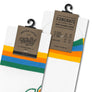 Orange Crush Soda Retro Socks-White/Blue/Orange/Yellow