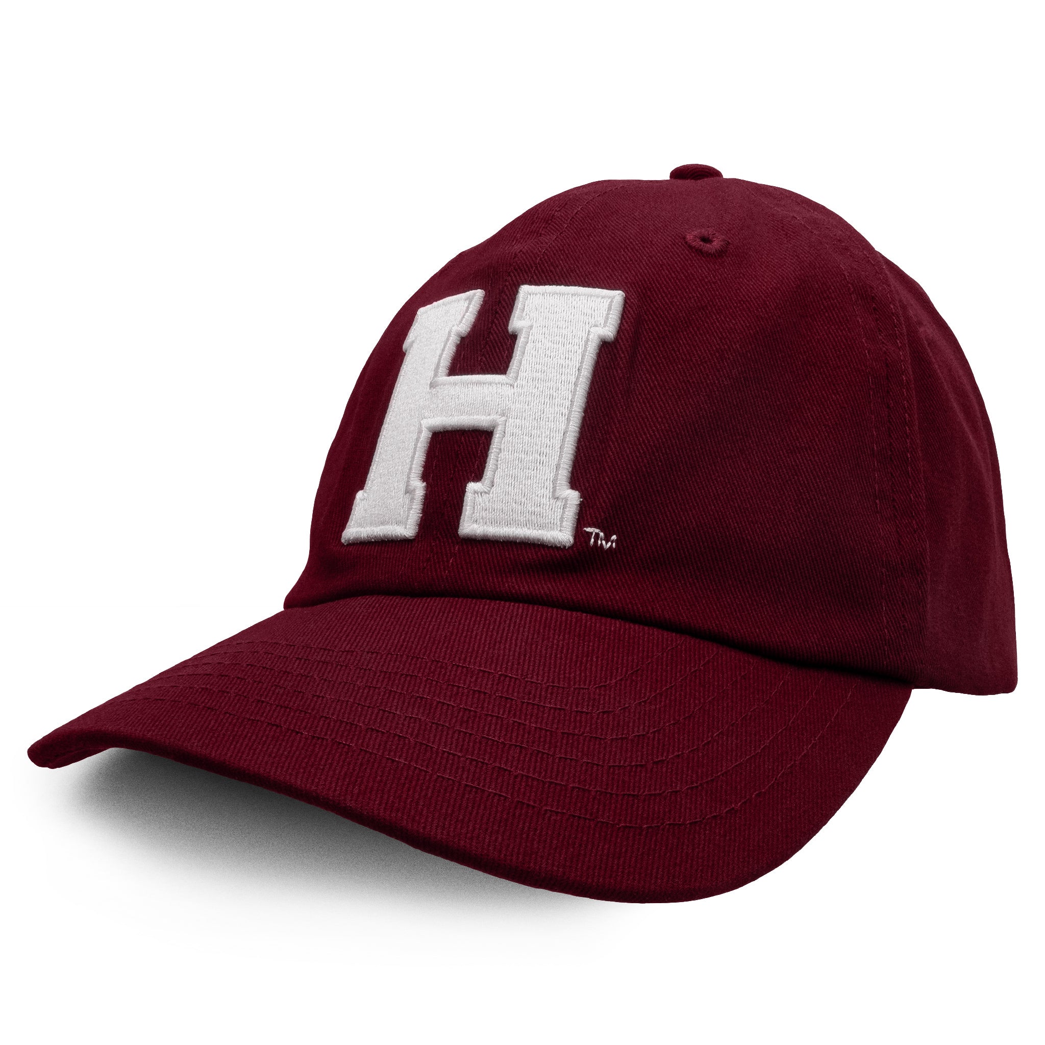 Harvard Cap Harvard University H Logo Baseball Cap - Burgundy – Tee Luv