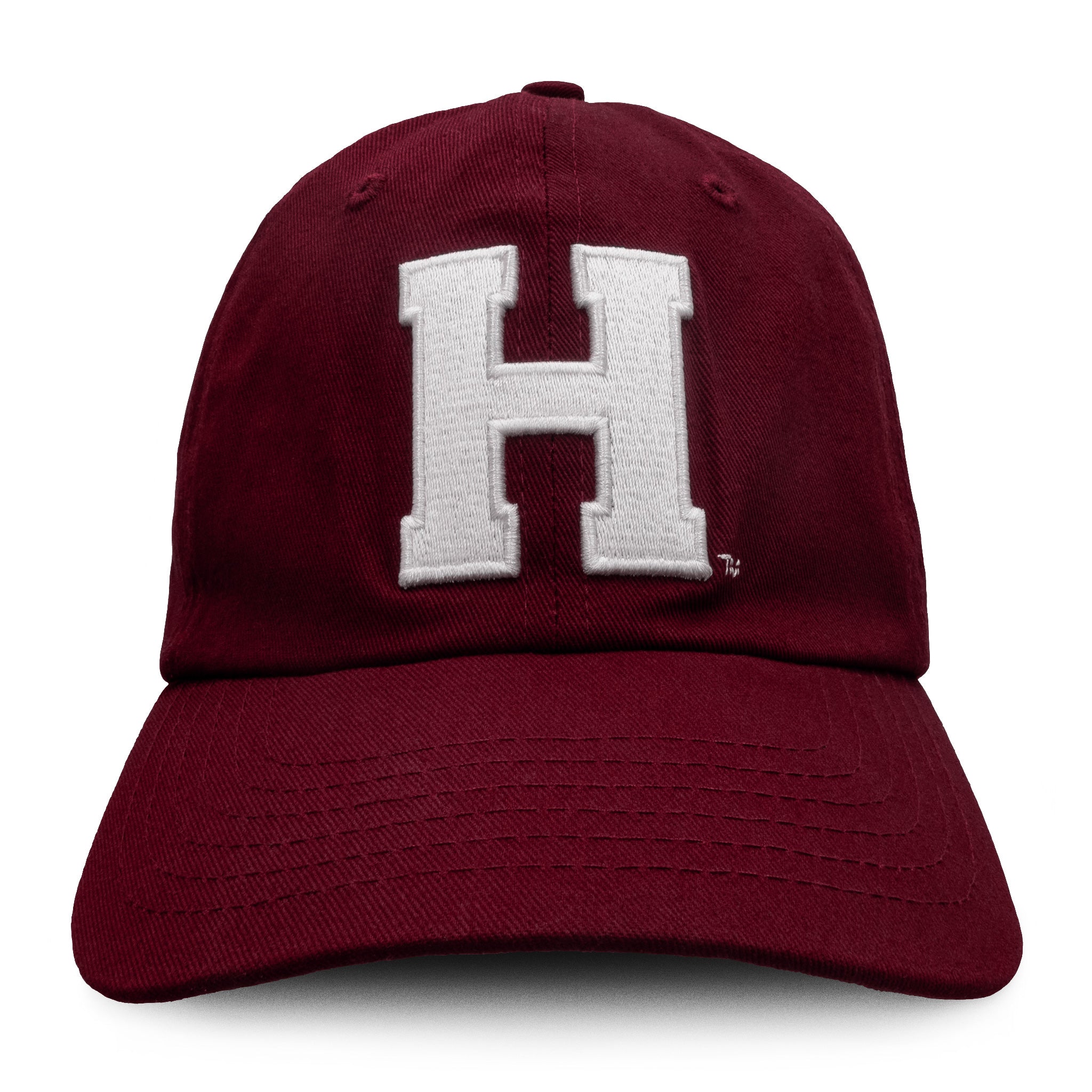 Harvard Cap Harvard University H Logo Baseball Cap - Burgundy – Tee Luv