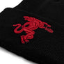Fireball Whisky Dragon Mascot Beanie - Black