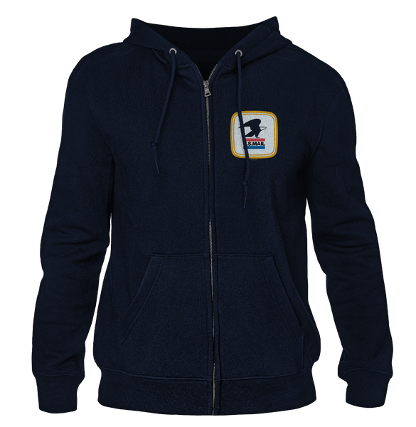 U.S. Mail USPS Zip Up Hoodie - Navy – Tee Luv